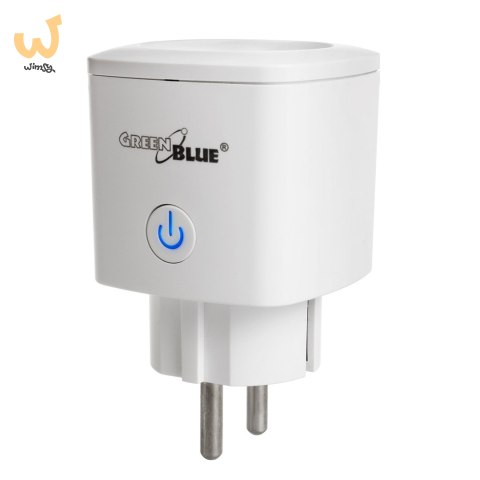 GREENBLUE ZDALNIE STEROWANE GNIAZDKO WIFI TYP F GB720F