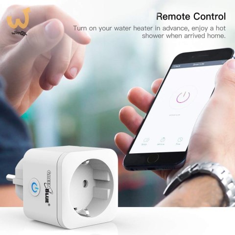 GREENBLUE ZDALNIE STEROWANE GNIAZDKO WIFI TYP F GB720F GREENBLUE ZDALNIE STEROWANE GNIAZDKO WIFI TYP F GB720F