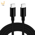 IBOX KABEL IKUTCS1B USB-C 60W SILICON 1M BLACK