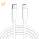 IBOX KABEL IKUTCS1W USB-C 60W SILICON 1M WHITE