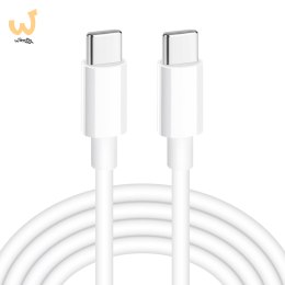 IBOX KABEL IKUTCS1W USB-C 60W SILICON 1M WHITE