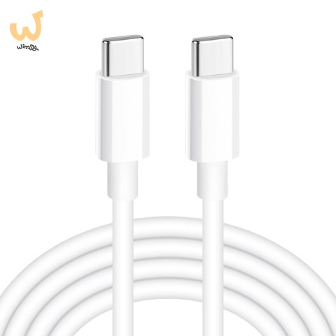IBOX KABEL IKUTCS1W USB-C 60W SILICON 1M WHITE IBOX KABEL IKUTCS1W USB-C 60W SILICON 1M WHITE