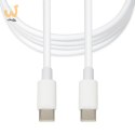 IBOX KABEL IKUTCS1W USB-C 60W SILICON 1M WHITE