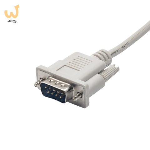 Kabel Akyga AK-CO-03 (RS-232 M - RS-232 M; 2m; kolor biały) Kabel Akyga AK-CO-03 (RS-232 M - RS-232 M; 2m; kolor biały)