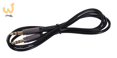 Kabel GEMBIRD CCAP-444-1M (Mini Jack M - Mini Jack M; 1m; kolor czarny) Kabel GEMBIRD CCAP-444-1M (Mini Jack M - Mini Jack M; 1m; kolor czarny)