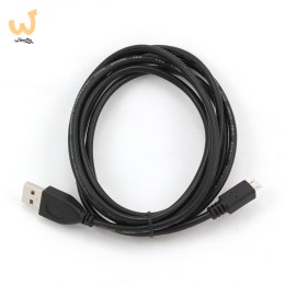 Kabel GEMBIRD CCP-MUSB2-AMBM-1M (Micro USB M - USB M; 1m; kolor czarny)