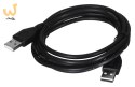 Kabel GEMBIRD CCP-USB2-AMAM-6 (USB 2.0 typu A M - USB 2.0 typu A M; 1,8m; kolor czarny)