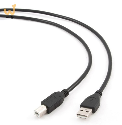 Kabel GEMBIRD CCP-USB2-AMBM-6 (USB 2.0 typu A M - USB 2.0 typu B M; 1,8m; kolor czarny) Kabel GEMBIRD CCP-USB2-AMBM-6 (USB 2.0 typu A M - USB 2.0 typu B M; 1,8m; kolor czarny)