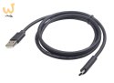 Kabel GEMBIRD CCP-USB2-AMCM-1M (USB 2.0 M - USB typu C M; 1m; kolor czarny)