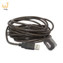 Kabel GEMBIRD UAE-01-10M (USB M - USB F; 10m; kolor czarny)