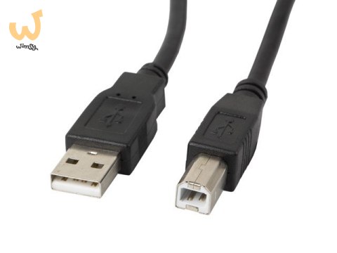 Kabel Lanberg CA-USBA-11CC-0030-BK (USB 2.0 typu A M - USB 2.0 typu B M; 3m; kolor czarny) Kabel Lanberg CA-USBA-11CC-0030-BK (USB 2.0 typu A M - USB 2.0 typu B M; 3m; kolor czarny)