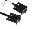 Kabel Lanberg CA-VGAC-10CC-0018-B+ (D-Sub (VGA) M - D-Sub (VGA) F; 1,8m; kolor czarny)
