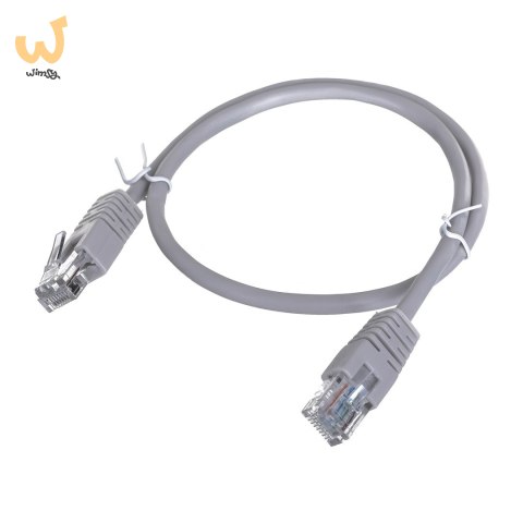 Kabel UTP GEMBIRD PP12-1M (1m; UTP; kolor szary) Kabel UTP GEMBIRD PP12-1M (1m; UTP; kolor szary)