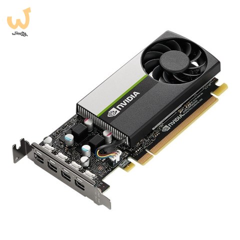 Karta graficzna PNY NVIDIA T1000 8GB, GDDR6, 4x mini DisplayPort, PCI Express 3.0, LP - ATX bracket, Small Box Karta graficzna PNY NVIDIA T1000 8GB, GDDR6, 4x mini DisplayPort, PCI Express 3.0, LP - ATX bracket, Small Box