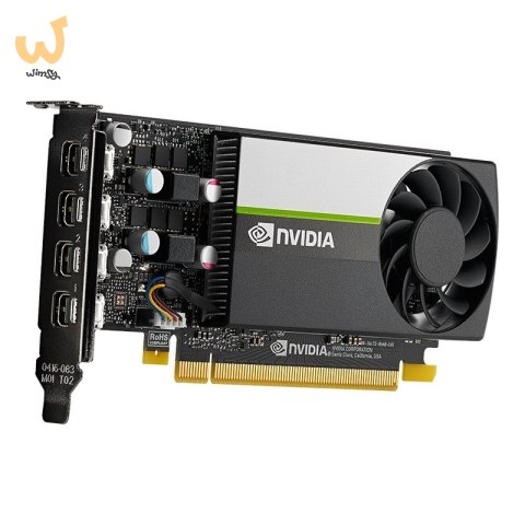 Karta graficzna PNY NVIDIA T1000 8GB, GDDR6, 4x mini DisplayPort, PCI Express 3.0, LP - ATX bracket, Small Box Karta graficzna PNY NVIDIA T1000 8GB, GDDR6, 4x mini DisplayPort, PCI Express 3.0, LP - ATX bracket, Small Box