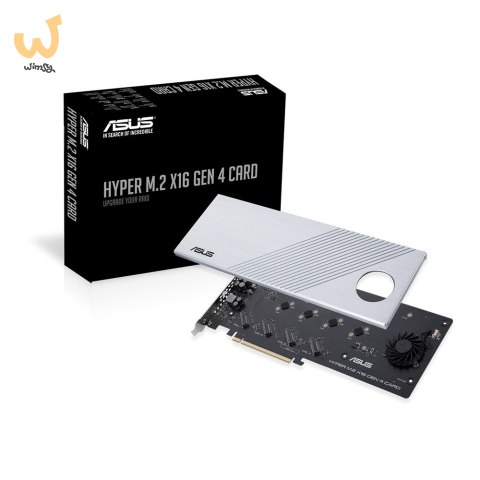 Kontroler ASUS Hyper M.2 PCIe 4.0 x16, 4x M.2 NVMe (2242/2260/2280/22110) GEN 4 Kontroler ASUS Hyper M.2 PCIe 4.0 x16, 4x M.2 NVMe (2242/2260/2280/22110) GEN 4