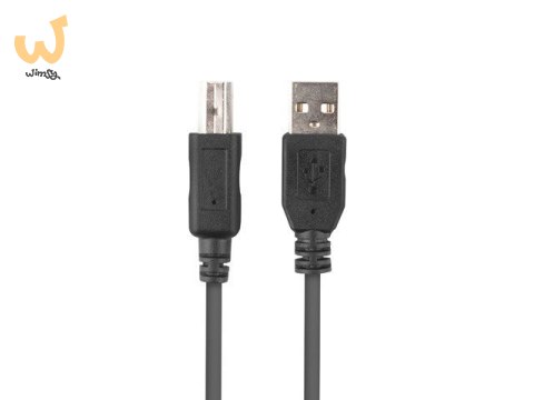 LANBERG KABEL USB-A->USB-B M/M 2.0 1M FERRYT CZARNY BOX CA-USBA-15CU-0010-BK LANBERG KABEL USB-A->USB-B M/M 2.0 1M FERRYT CZARNY BOX CA-USBA-15CU-0010-BK