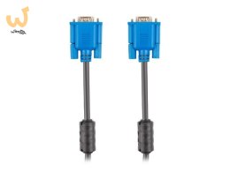 LANBERG KABEL VGA M/M 5M 15PIN FERRYT CZARNY CA-VGAC-10CU-0050-BK