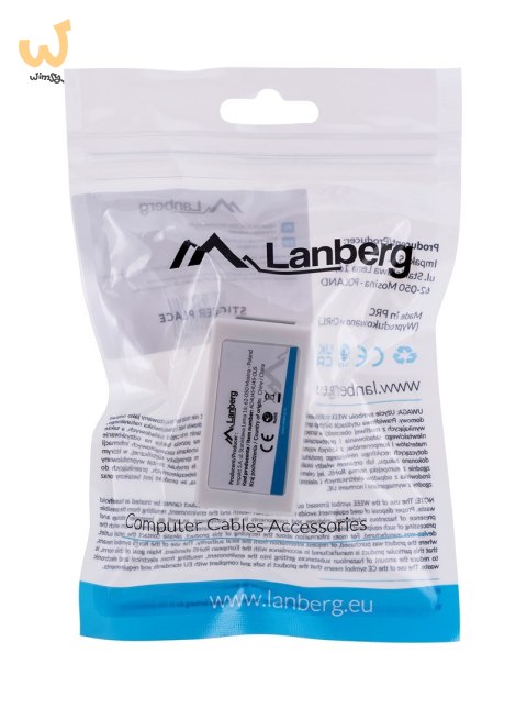 LANBERG ZŁĄCZKA SIECIOWA PRZELOTKA 2X RJ45 KAT.5E UTP AD-RJ45-RJ45-OU5 LANBERG ZŁĄCZKA SIECIOWA PRZELOTKA 2X RJ45 KAT.5E UTP AD-RJ45-RJ45-OU5