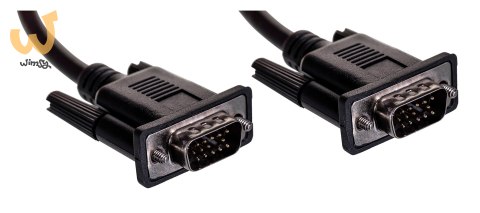 Lenovo VGA to VGA Cable 0.5 m Black Lenovo VGA to VGA Cable 0.5 m Black