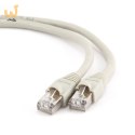 Patchcord GEMBIRD PP6U-2M (RJ45 - RJ45 ; 2m; UTP; kat. 6; kolor szary)