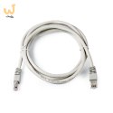 Patchcord GEMBIRD PP6U-2M (RJ45 - RJ45 ; 2m; UTP; kat. 6; kolor szary)