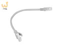 Patchcord UTP Lanberg PCU5-10CC-0025-S (RJ45 - RJ45 ; 0,25m; UTP; kat. 5e; kolor szary)