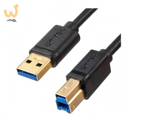 UNITEK KABEL DO DRUKARKI USB-A - USB-B 3.0, 2M UNITEK KABEL DO DRUKARKI USB-A - USB-B 3.0, 2M
