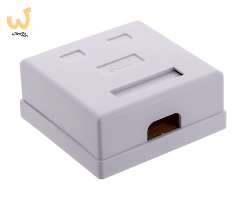 ALANTEC Gniazdo natynkowe UTP kat.6 2xRJ45 ALANTEC Gniazdo natynkowe UTP kat.6 2xRJ45