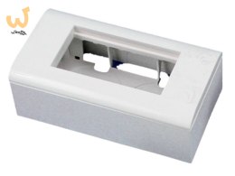 ALANTEC Puszka + support (metalowy) + ramka 90x45 (komplet 2M)