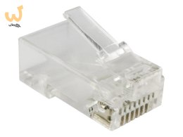 ALANTEC Wtyk przelotowy RJ45 UTP kat.6 (op.100 szt)