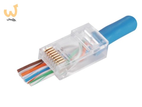 ALANTEC Wtyk przelotowy RJ45 UTP kat.6 (op.100 szt) ALANTEC Wtyk przelotowy RJ45 UTP kat.6 (op.100 szt)