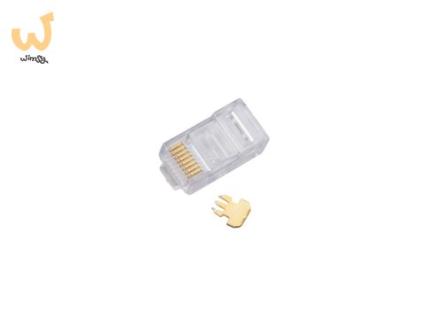 ALANTEC Wtyk przelotowy RJ45 UTP kat.6 (op.100 szt) ALANTEC Wtyk przelotowy RJ45 UTP kat.6 (op.100 szt)
