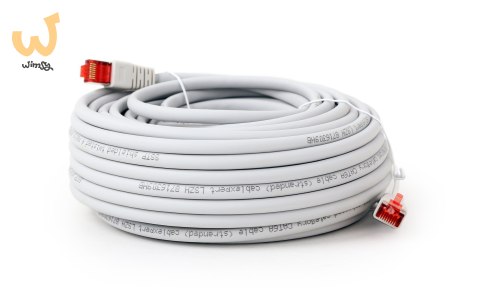 GEMBIRD PATCHCORD SFTP RJ45 KAT.6A LSZH 20M SZARY GEMBIRD PATCHCORD SFTP RJ45 KAT.6A LSZH 20M SZARY
