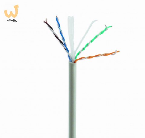 GEMBIRD UTP KABEL DRUT KAT 6 CCA ECA 305M SZARY GEMBIRD UTP KABEL DRUT KAT 6 CCA ECA 305M SZARY