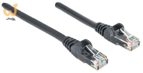 INTELLINET PATCH CORD CAT6 UTP 3,0M CZARNY 100% MI INTELLINET PATCH CORD CAT6 UTP 3,0M CZARNY 100% MI