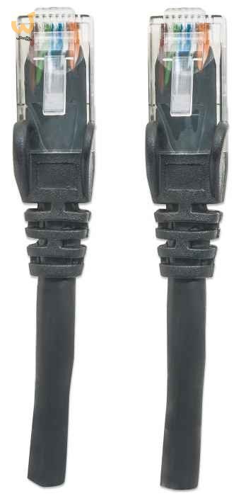 INTELLINET PATCH CORD CAT6 UTP 3,0M CZARNY 100% MI INTELLINET PATCH CORD CAT6 UTP 3,0M CZARNY 100% MI