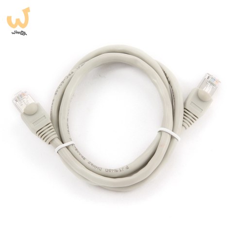 Kabel UTP GEMBIRD PP6U-1M (RJ45 - RJ45 ; 1m; UTP; kat. 6; kolor szary) Kabel UTP GEMBIRD PP6U-1M (RJ45 - RJ45 ; 1m; UTP; kat. 6; kolor szary)