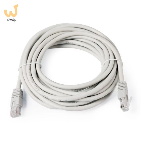 Kabel UTP GEMBIRD PP6U-5M (RJ45 - RJ45 ; 5m; UTP; kat. 6; kolor szary) Kabel UTP GEMBIRD PP6U-5M (RJ45 - RJ45 ; 5m; UTP; kat. 6; kolor szary)