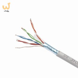 Kabel sieciowy GEMBIRD FPC-5004E-SOL/100 (F/FTP; 100m; kat. 5e; kolor szary)