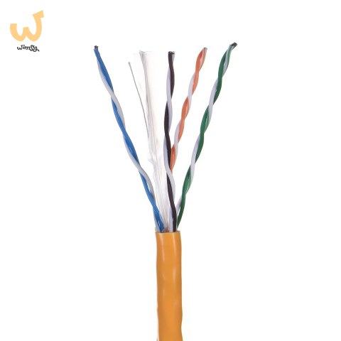 LANBERG KABEL UTP 1GB/S 305M DRUT CCA POMARAŃCZOWY LCU6-10CC-0305-O LANBERG KABEL UTP 1GB/S 305M DRUT CCA POMARAŃCZOWY LCU6-10CC-0305-O