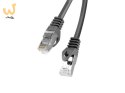 LANBERG PATCHCORD FTP KAT.6 5M FLUKE PASSED CZARNY PCF6-10CC-0500-BK