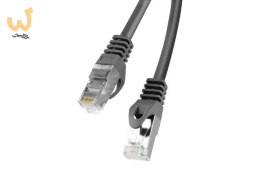 LANBERG PATCHCORD FTP KAT.6 5M FLUKE PASSED CZARNY PCF6-10CC-0500-BK