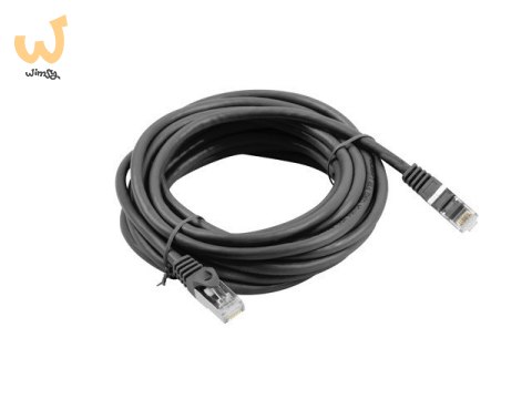 LANBERG PATCHCORD FTP KAT.6 5M FLUKE PASSED CZARNY PCF6-10CC-0500-BK LANBERG PATCHCORD FTP KAT.6 5M FLUKE PASSED CZARNY PCF6-10CC-0500-BK