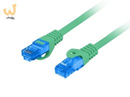 LANBERG PATCHCORD S/FTP KAT.6A 0.5M ZIELONY LSZH CCA (FLUKE PASSED) PCF6A-10CC-0050-G