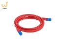 LANBERG PATCHCORD S/FTP KAT.6A 1M CZERWONY LSZH CCA (FLUKE PASSED) PCF6A-10CC-0100-R