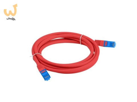 LANBERG PATCHCORD S/FTP KAT.6A 1M CZERWONY LSZH CCA (FLUKE PASSED) PCF6A-10CC-0100-R LANBERG PATCHCORD S/FTP KAT.6A 1M CZERWONY LSZH CCA (FLUKE PASSED) PCF6A-10CC-0100-R