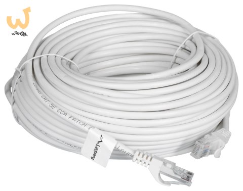 LANBERG PATCHCORD UTP KAT.5E 30M BIAŁY (FLUKE PASSED) PCU5-10CC-3000-W LANBERG PATCHCORD UTP KAT.5E 30M BIAŁY (FLUKE PASSED) PCU5-10CC-3000-W