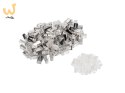 LANBERG WTYK SIECIOWY RJ45 (8P8C) KAT.6 FTP (100SZT) Z PROWADNICĄ DO LINKI I DRUTU