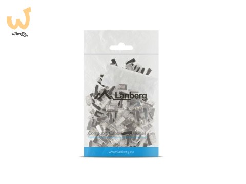 LANBERG WTYK SIECIOWY RJ45 (8P8C) KAT.6 FTP (100SZT) Z PROWADNICĄ DO LINKI I DRUTU LANBERG WTYK SIECIOWY RJ45 (8P8C) KAT.6 FTP (100SZT) Z PROWADNICĄ DO LINKI I DRUTU